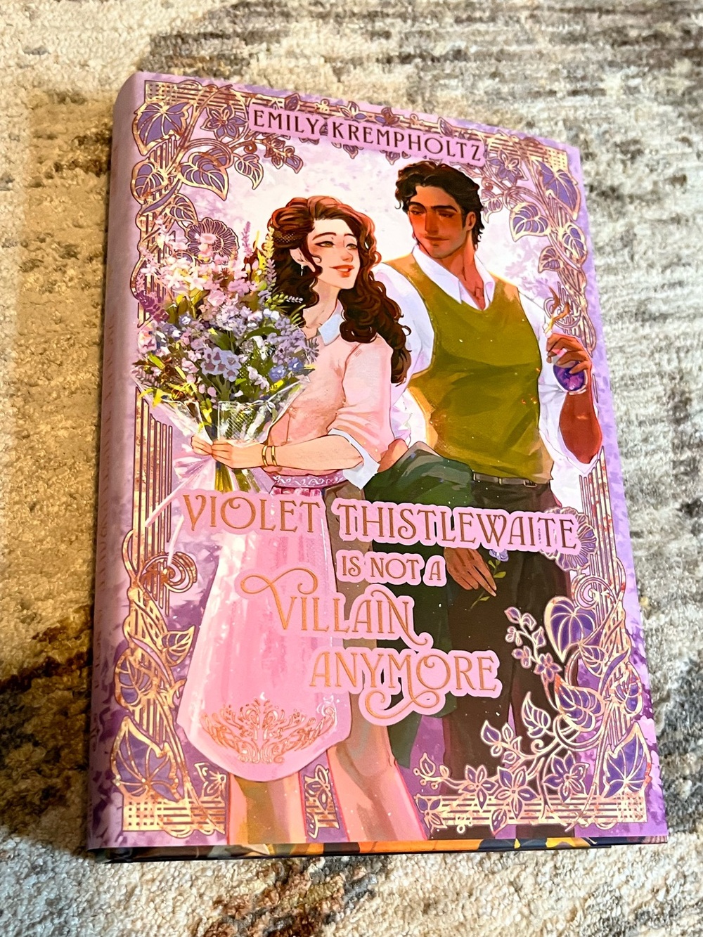 Illumicrate special edition Violet Thistlewaite is Not a Villain Anymore book